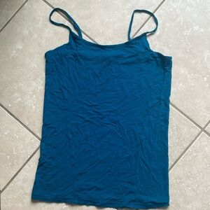 Hinge tank top, M blue
